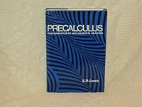 Precalculus; fundamentals of mathematical analysis 0393093786 Book Cover
