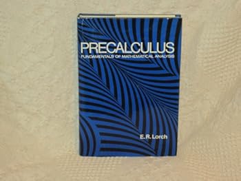 Paperback Precalculus; fundamentals of mathematical analysis Book