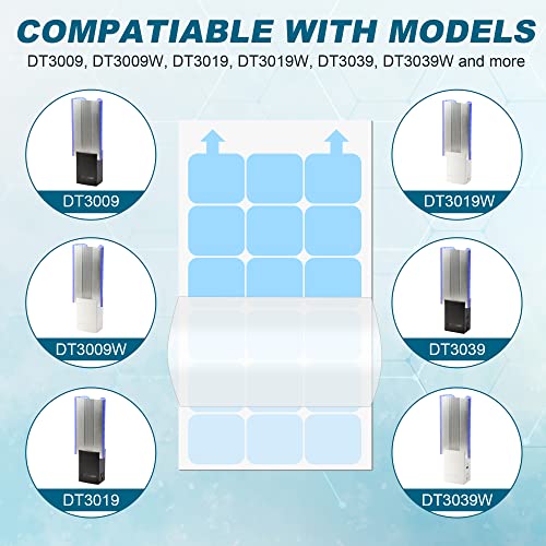 Qualirey 30 Pack Replacement Glue Cards Compatible With Dynatrap Dt3009 Dt3019 Dt3039 Flylight Insect Trap, Indoor Plug In Insects Trap Mosquito Trap Refills Glue Cards #TOP1