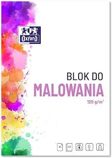 Oxford Malblock A4 20 Blatt 1 Stück weiß 120g/m2