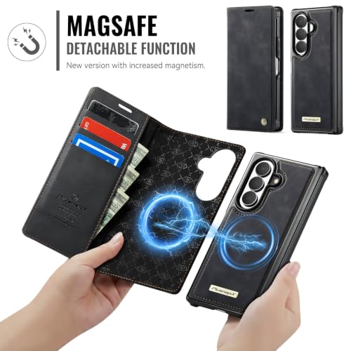 PlusnapX for Samsung Galaxy Z Fold 8 Ultra Magnetic Wallet Case, Black by PlusnapX - Used condition - Image 7