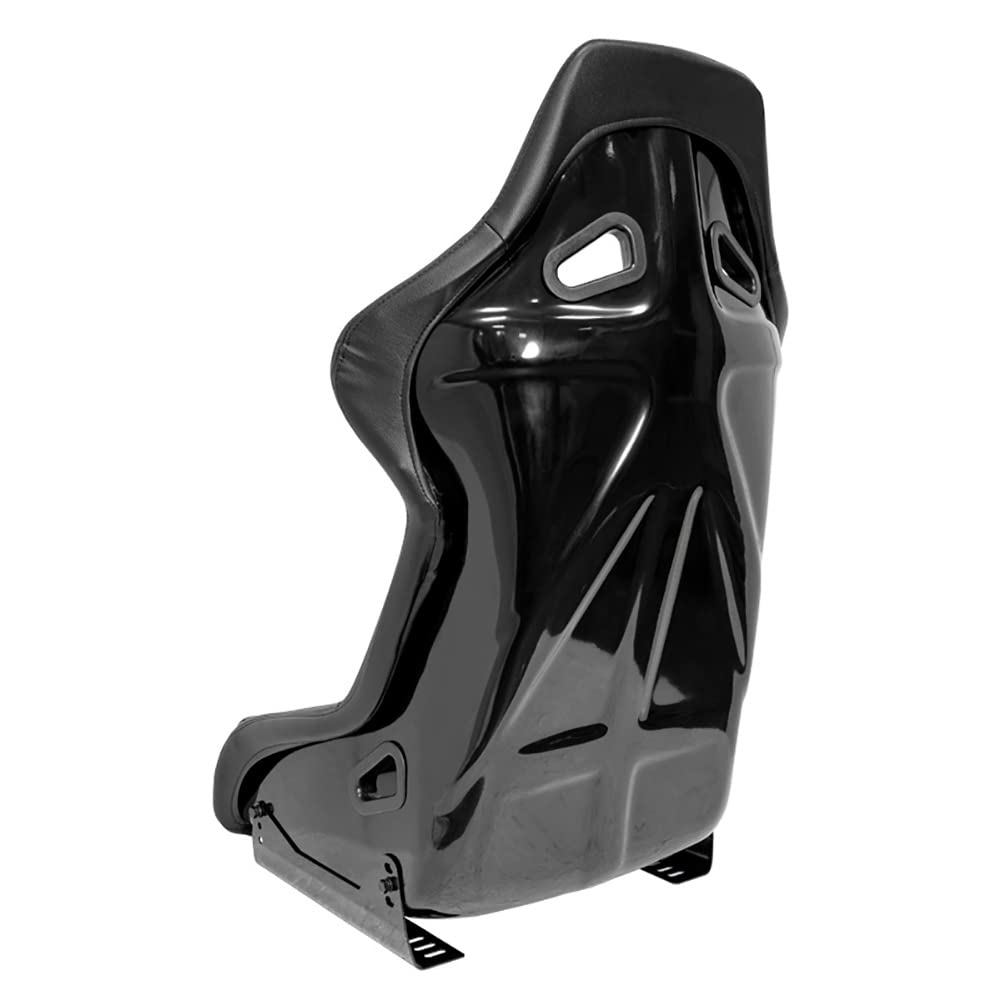 AutoStyle Sport Seat 'BS1' - Black - Non-reclinable Fibreglass Back - View #2