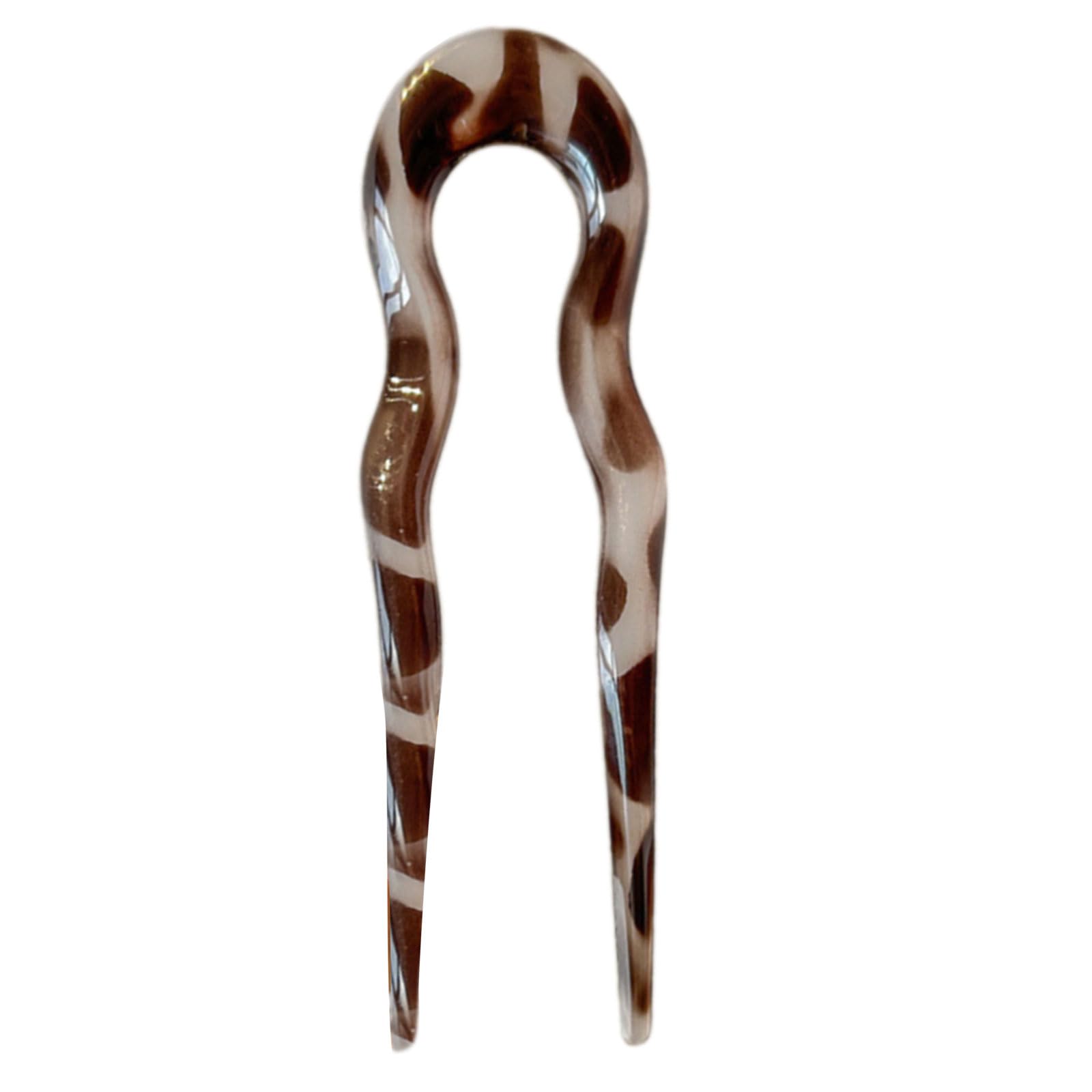 YUXITA Acrylic U Shaped Hairpin For Women Elegant Bun Holder Secure Hair Stick For Formal Event And Daily Use