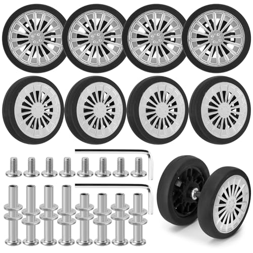 Réparation de bagages simplifiée grâce aux roues de rechange pour valise VK-A7 60mm