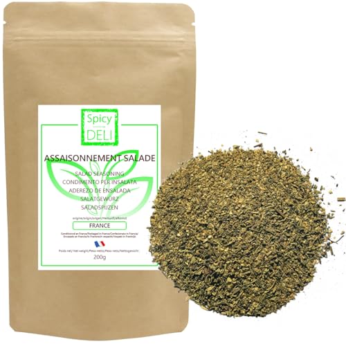 Condimento / Mezcla para « Ensaladas » 200g / Bolsa kraft resellable.