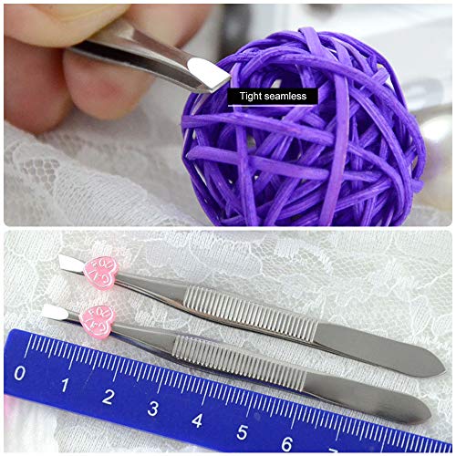 Andoer Pinças de sobrancelha Ferramentas de beleza diária para remoção de pelos das sobrancelhas