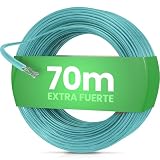 SimplySmooth Tendedero de 70 m - Cuerda estable extra fuerte - Cuerda giratoria...