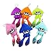 Peluches 25cm 6pcs Splatoon Inkling Calamar Squid Peluche Peluche Muñeca Calamares Colgantes Niños