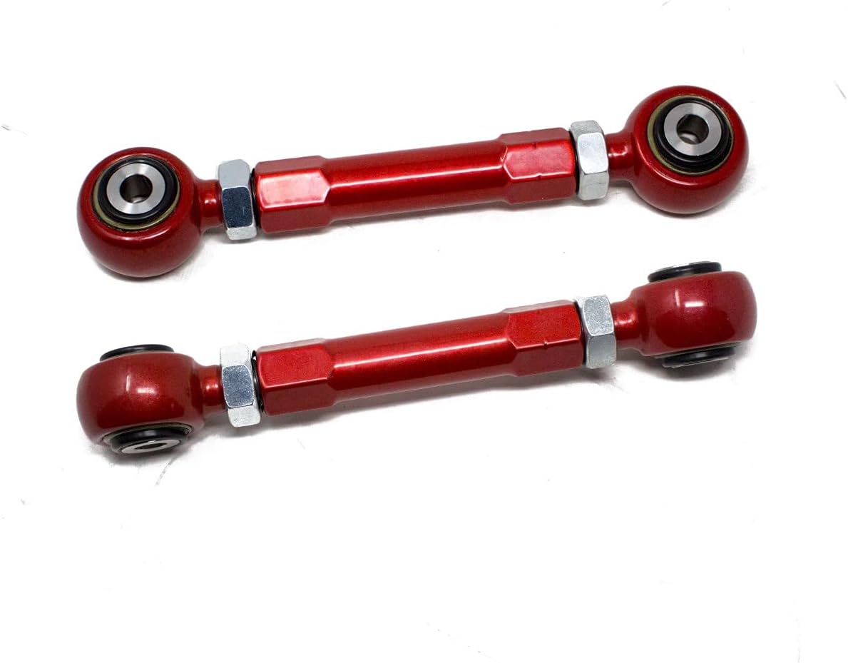 Godspeed AK-215-E Adjustable Rear Toe Arms Spherical Bearings Set of 2 for Ford Focus ST 2013-2018