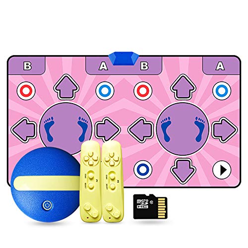 HKYMBM Tapis De Danse 3D en Cours Blanket Yoga Machine De Jeu avec Multi-Function Jeux TV sans Fil Ordinateur À Double Usage Qualité HD Cover