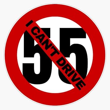 I CANT DRIVE 5 inches5 inches Bumper Sticker Vinyl Decal 5 inches