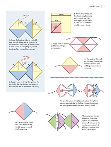 Lafosse & Alexander's Origami Jewelry: Easy-To-Make Paper Pendants, Bracelets, Necklaces and Earrin