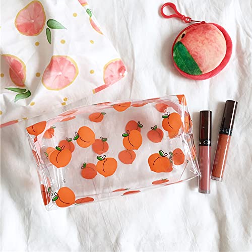 Cute Pencil Case Kawaii Pencil Pouch, Fruit Pencil Box Bag Clear Pen Case Organizer Holder - Image 3