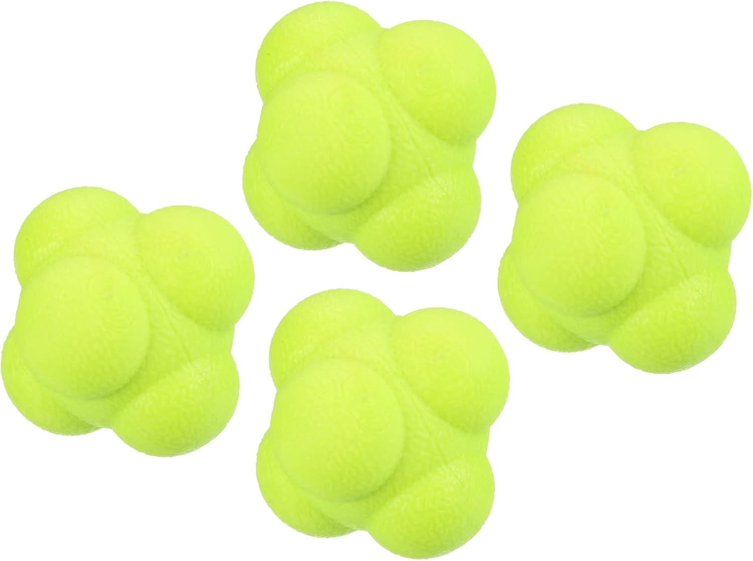 PATIKIL Bounce Reaction Balls Coordination Training Ball, Agility Trainer TPR High Difficulty for Speed Reflex