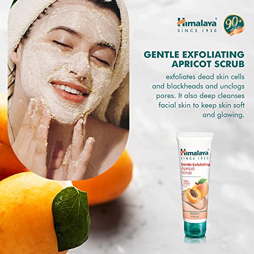 Himalaya Gentle Exfoliating Apricot Scrub| Suitable for all skin types - 75ml - Image 5