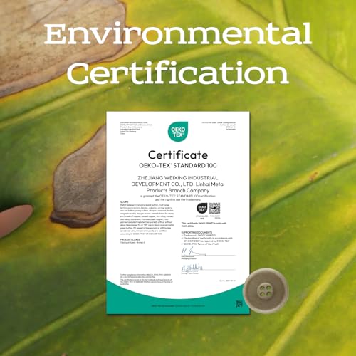 Boutons de qualité supérieure certifiés Öko-Tex Standard 100 - 3