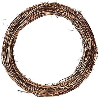 10/15/20/25/30/40cm DIY Crafts Natural Grapevine Wreath Christmas Dried Rattan Wreath Ring Christmas Wreath Door Garland