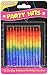 Rainbow Color Cake Candles - 12 pc