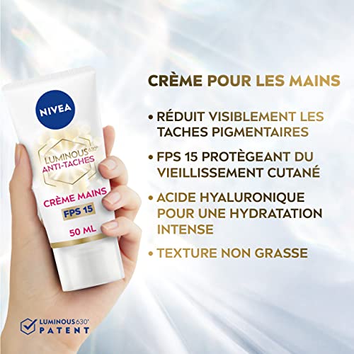 Nivea crème mains correctrice luminous630® fps15 50 ml - vue 3