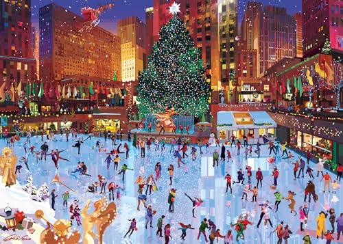 Ravensburger Puzzle Erwachsenenpuzzle 1000 Teile - Rockefeller Center Joy 1000p