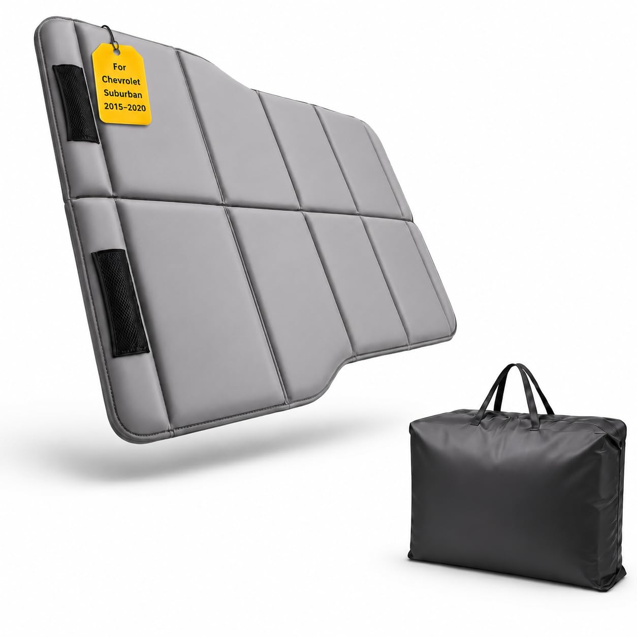 Car Mattress for 2015–2020 Chevrolet Suburban, Upgraded Non-Inflatable Thickened Foam SUV Car Camping Mattress, Foldable Trunk Sleeping Pad Car Bed Mattress for Road Trips Camping Travel