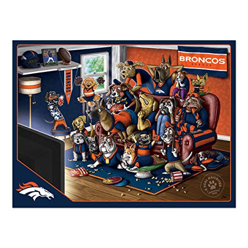 Image of YouTheFan NFL Purebred Fans 500pc Puzzle - A Real Nailbiter