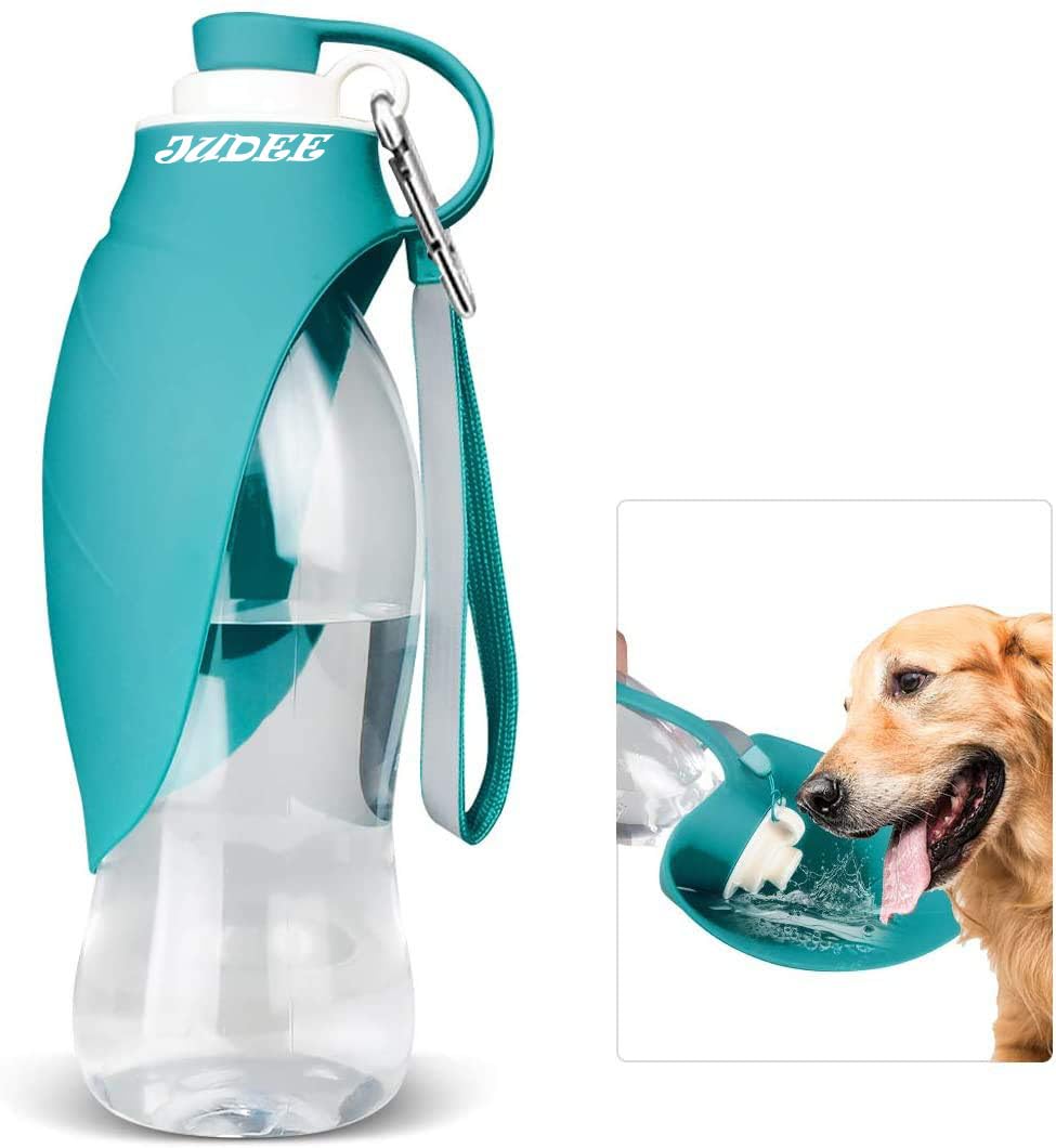 JUDEE Portable Dog Water Bottle, Water Bottle with Drinking Feeder for Dogs, Water Dispenser for Dogs in Walking, Hiking & Traveling (580ml) (B0CBXKYQDY) Amazon Price History, Amazon Price Tracker