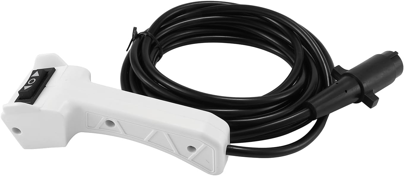 64849 Winch Remote Controller Handheld Wired 10Ft Cable Fit for WARN 2.5ci RT XT Series ATV UTV Side×Side Plug-in Hand held Remote Switch with Rubber Grip Weatherproof