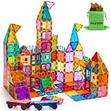 Dopyye 132 PCS Magnetic Tiles Set