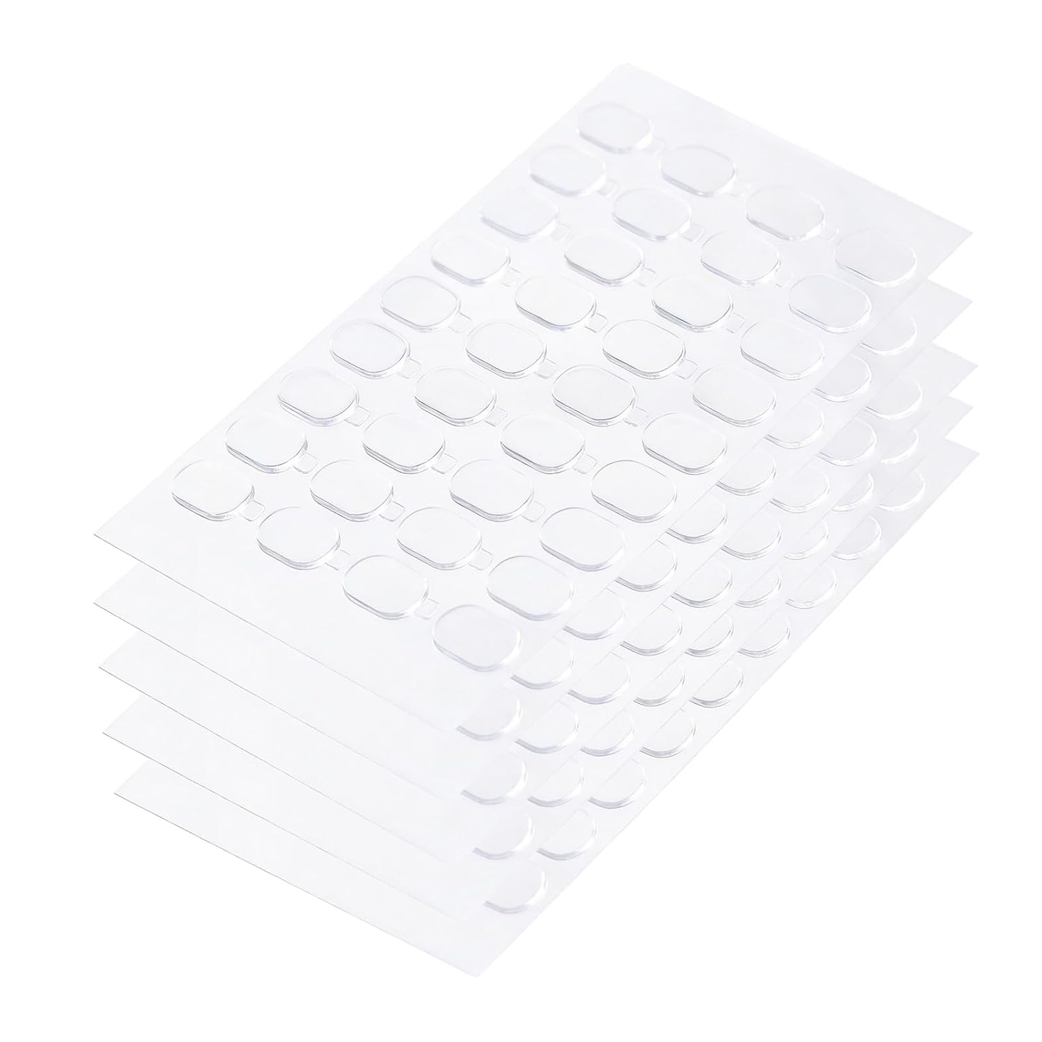 Double Sided Sticky Dots, 200 PCS, Clear Removable Adhesive Putty, 0.31" x 0.51", for Posters, Pictures, Balloons, Crafts