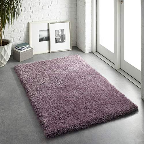 Image of Rugs Direct Origin Chicago Lavender Rug, Polyester, 67 x 200