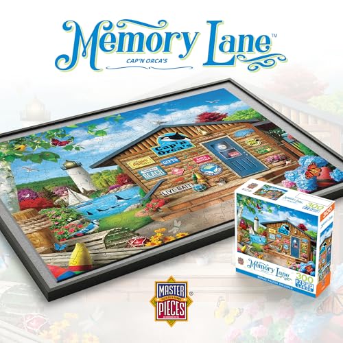 Image of Masterpieces 300 Piece EZ Grip Jigsaw Puzzle - Cap'n Orca's - 18 inchx24 inch