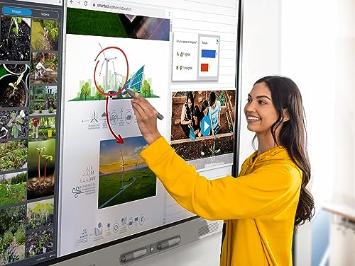 Image of SMART Board MX086-V4 Interactive Display with IQ, 86 Inch Touch Screen for Education and Business