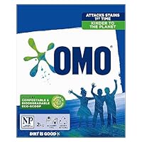 OMO Active Clean Laundry Washing Powder Front & Top Loader 2kg