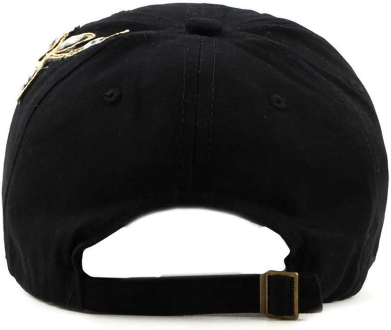 Gudessly Bling Women Baseball Cap Flower Snapback Rhinestone Sun Hats Adjustable Denim Jeans Hat - Image 4