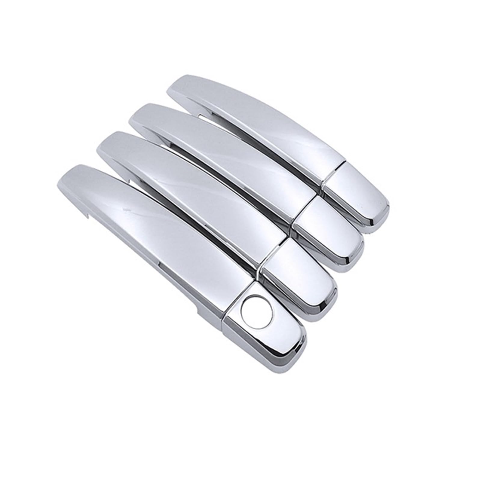 Drezzo 4Handlebowl 1Keyhole Car Exterior Door Handle For Saturn Vue 2008-2010 Car Door Handle Cover Decorate For Protective Sticker For Opel For Antara(4Handlebowl 1Keyhole)
