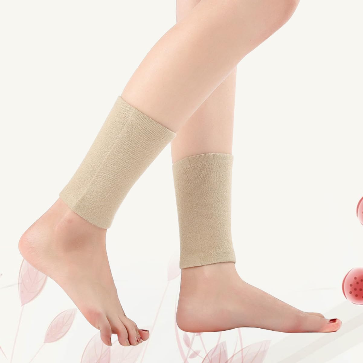 BESTYASH Exercise Warm Foot Cover Running Ankle Support Ankle Support for Men Ankle Warmers Oddychaj?ce Skarpetki
