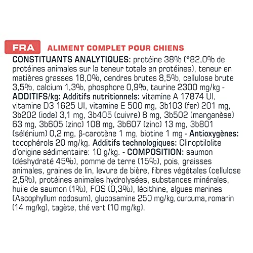 VERSELE-LAGA – Opti Life Prime Adult Lachs – Lachs – Kroketten für Hunde Aller Rassen – getreidefrei – 12,5 kg