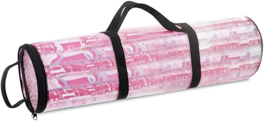 FOMIYES 2pcs Multi-use Transparent Christmas Storage Pouch Reusable Cylindrical Bag for Party Supplies for Holiday Packaging and Sundries Organization