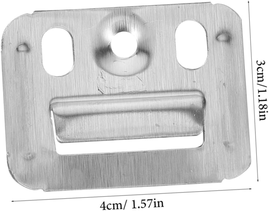 DOITOOL 300pcs Buckle for Integrated Wall Panel Panel Clamp Fixing for Bamboo Stainless Steel Clamps