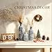 YMXYJM Resin 3 Piece Vase Set, Farmhouse Decor, Home Decorative Vase, Vases for Your Kitchen, Bedroom, Office, Living Room, Bathroom, & Shelf Centerpiece Table Decorations, Grey