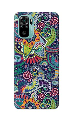 Image of Printed Hard Back Cover Case for Mi Redmi Note 11 SE Back Cover (Miraculous Patterns) -1803