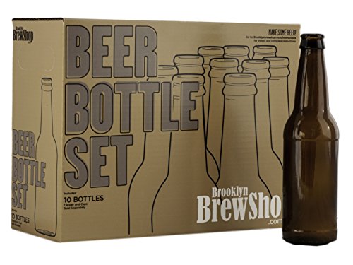 Brooklyn Brew Shop Brewing Kit Beer Making Accessories, Brown