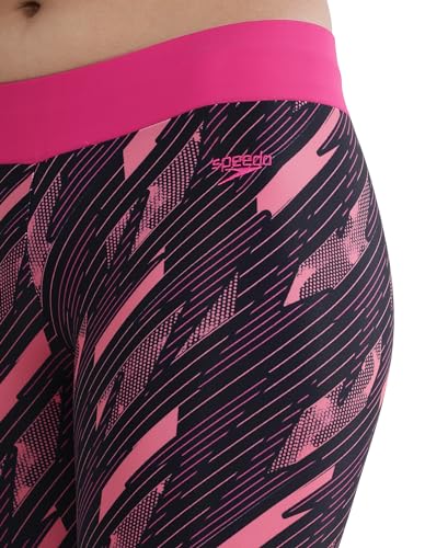 Image of Speedo Girl's Endurance 10 High Chlorine Resistant UPF 40+ Sun Protection Capri