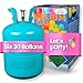 Produktbild DIWULI Ballongas Helium für 30 Luftballons - Gasflasche für Geburtstag, Hochzeit, Party, befüllt in EU