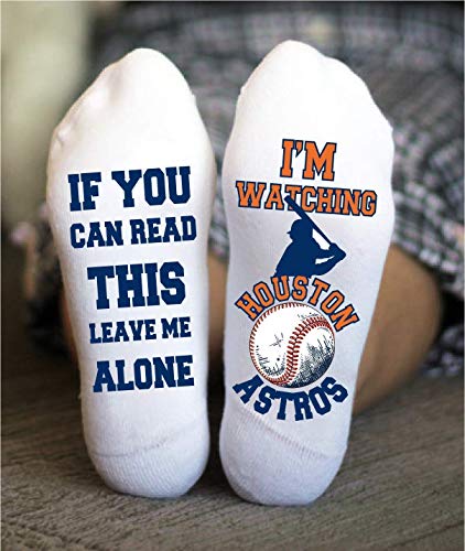 Houston Socks Funny Birthday Gift Baseball Unisex Team Game