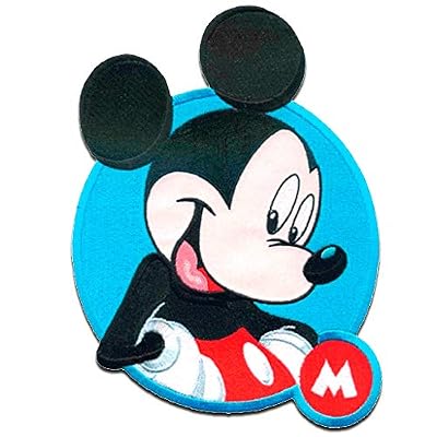 7754 Disney - Motivo bordado para planchar (20 x 18 cm), diseño de Mickey Mouse | Ya disponible en tu tienda friki favorita! En mundofriki.es!