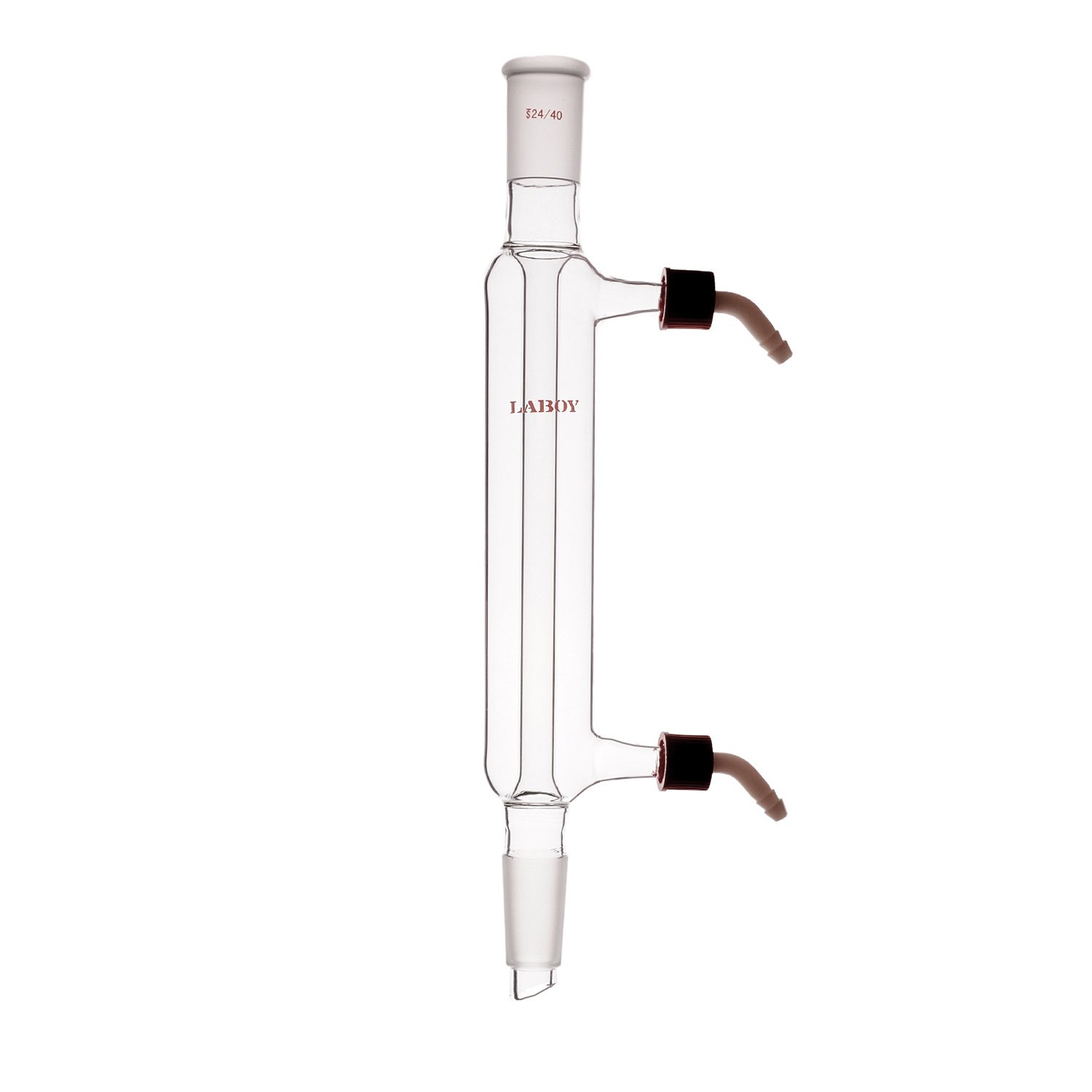 LABOY Glass West Condenser Liebig Reflux Column With 24/40 Joints 300mm ...