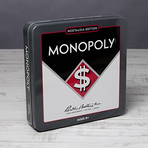 Ws Game Company Monopoly Nostalgia Edition In Collectible Tin #TOP4