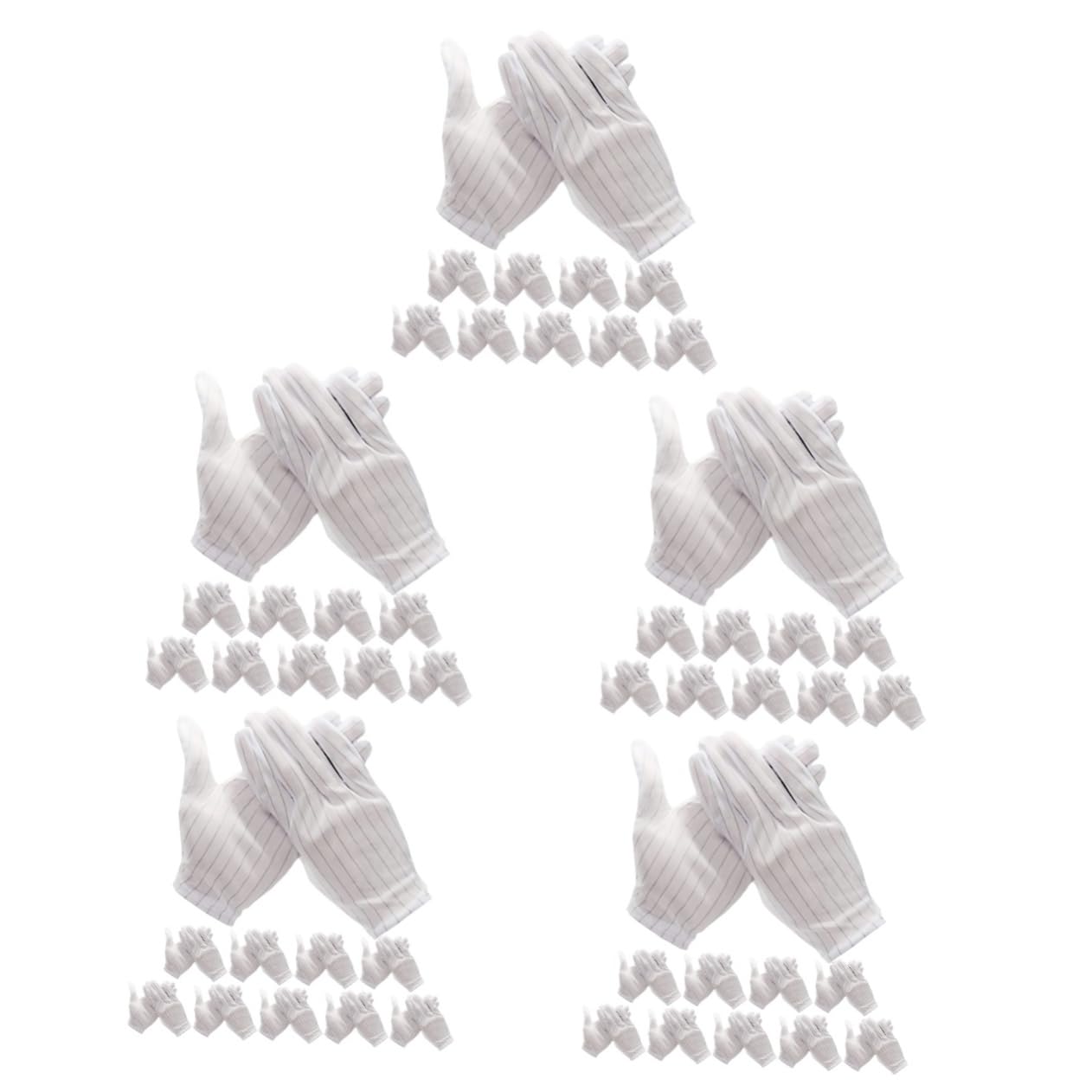 5 Pares De Guantes Mecánicos Para Trabajos Estáticos Para Reparación De Electrónica 10 Pares